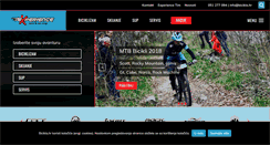 Desktop Screenshot of bicikla.hr
